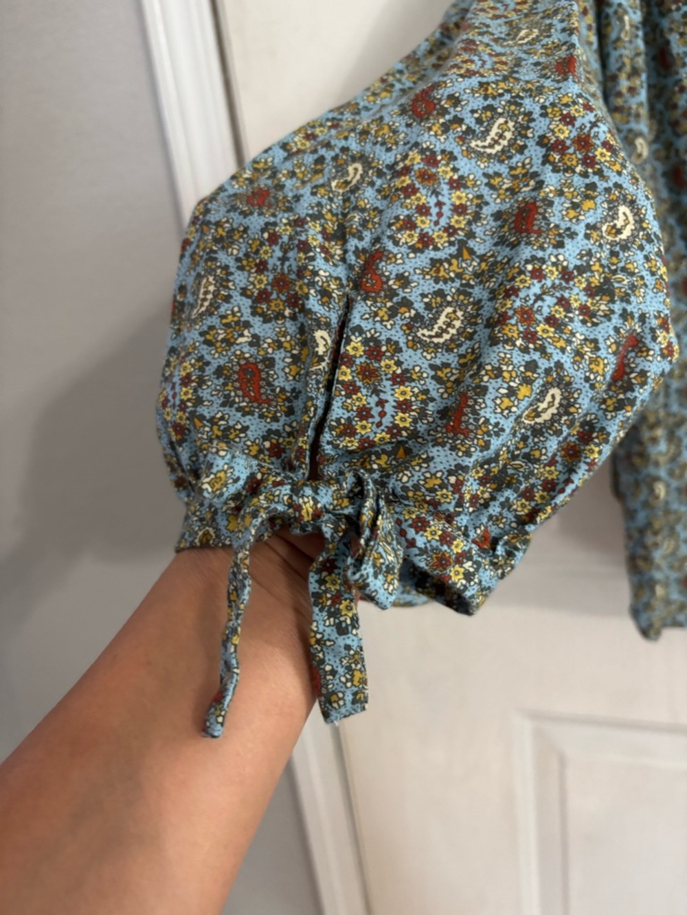 Doen O’keeffe blouse in a floral pattern - Picture 5 of 9